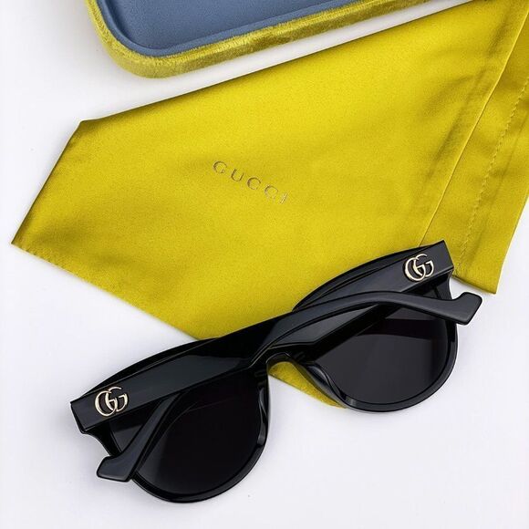 NEW GUCCI GG0960SA 002 Black Grey Women Sunglasses main image 8